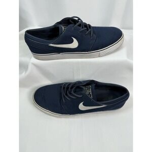 Size 12 - Nike Zoom Stefan Janoski Skateboarding Navy /‎ White